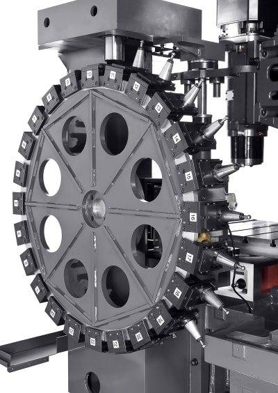 VESTA-610D has Automatic Tool Changer available VESTA-610D has Automatic Tool Changer available