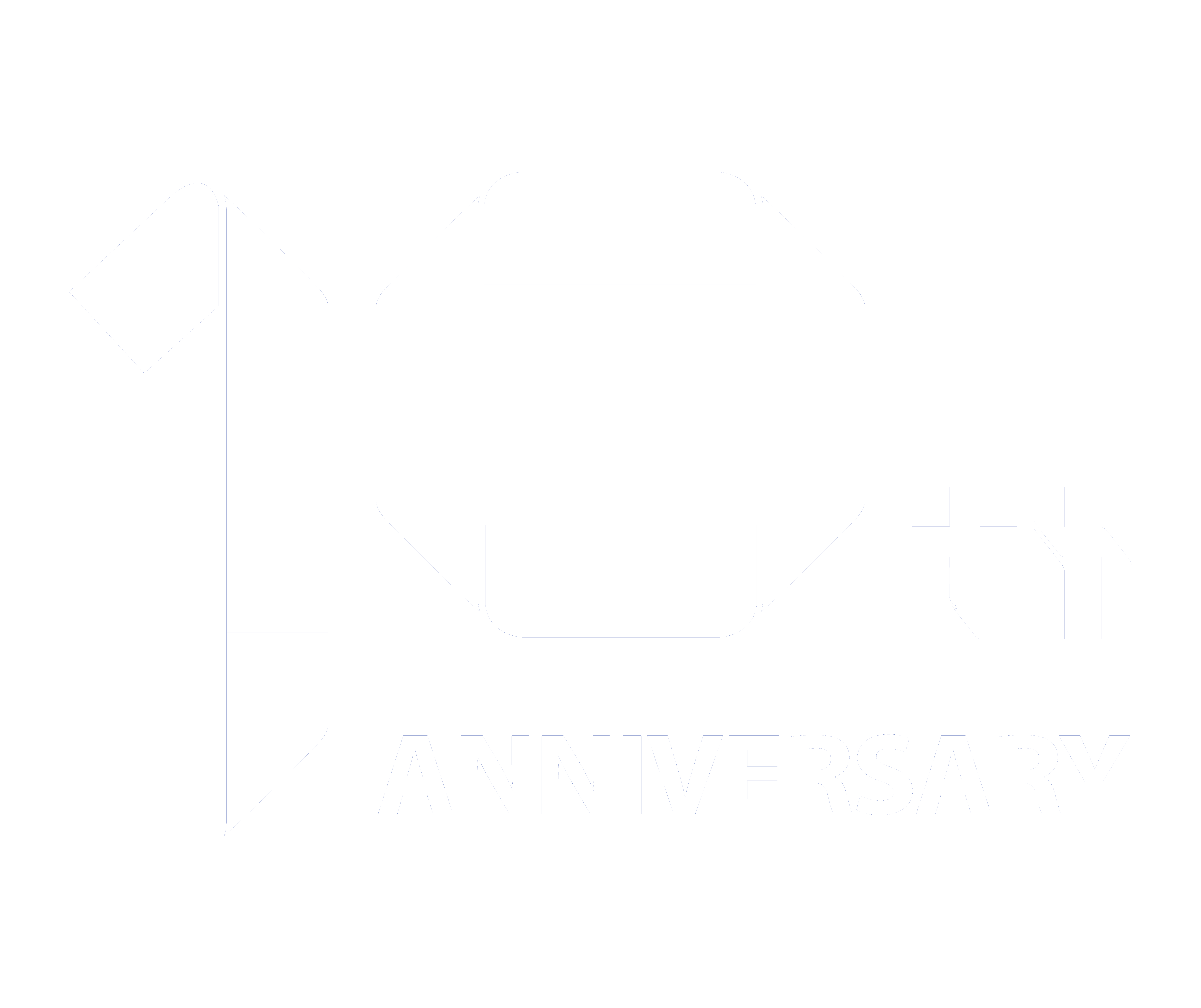 10 jähriges Jubiläum Logo